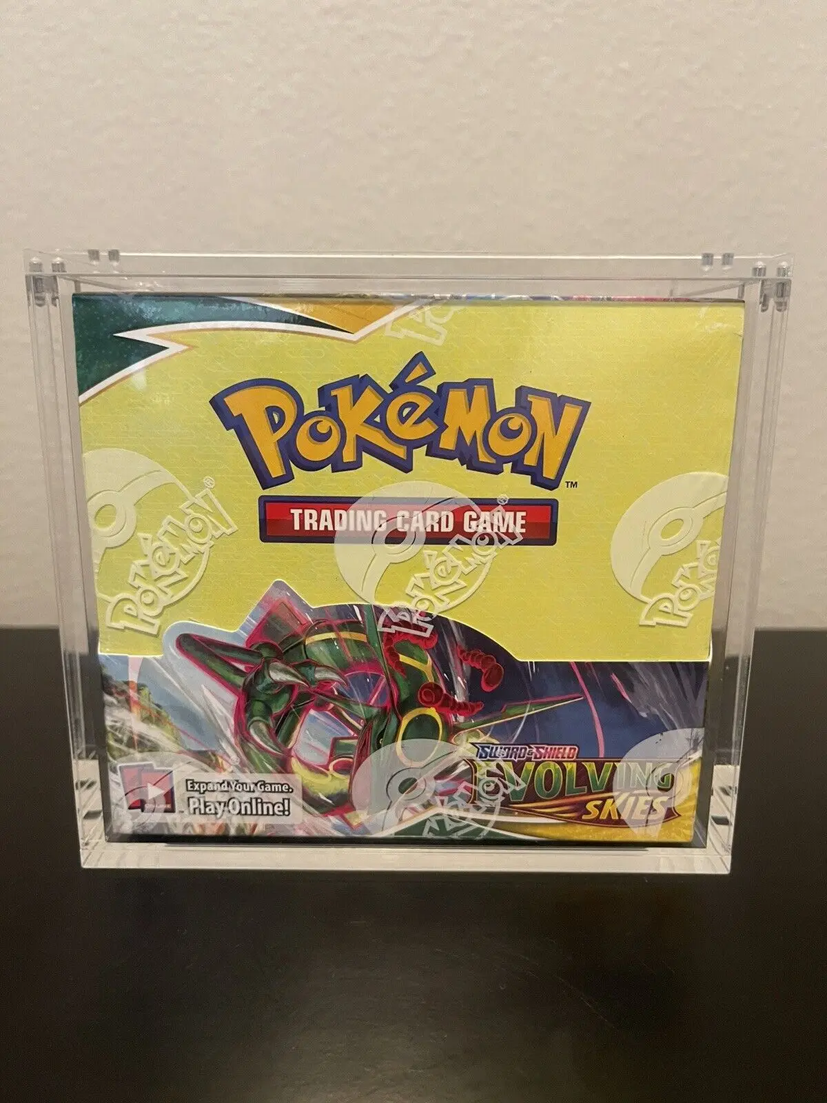Factory Direct Price Clear Acrylic Pokemon Cards Booster Box Original With Magnetic Lid Anti-uv Booster Storage Box Factory Direct Price Clear Acrylic Pokemon Cards Booster Box Original With Magnetic Lid Anti-uv Booster Storage Box