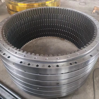 ISO 9001 Made in China ZX670-5 excavator slewing bearing in stock Four-point contact ball slewing bearing internal gear