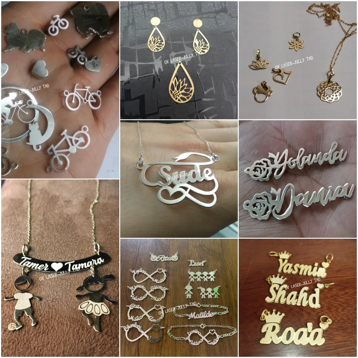 Laser Cutting Jewelry Laser Engraving Near Me 100w Jewelry Gold