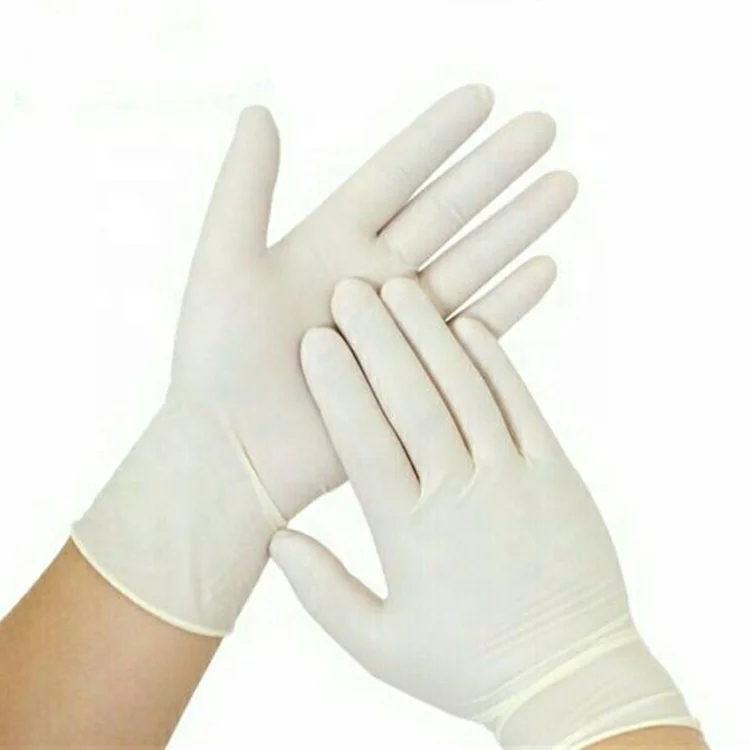 Gant chirurgical médicaux jetables en latex - Chine Les gants