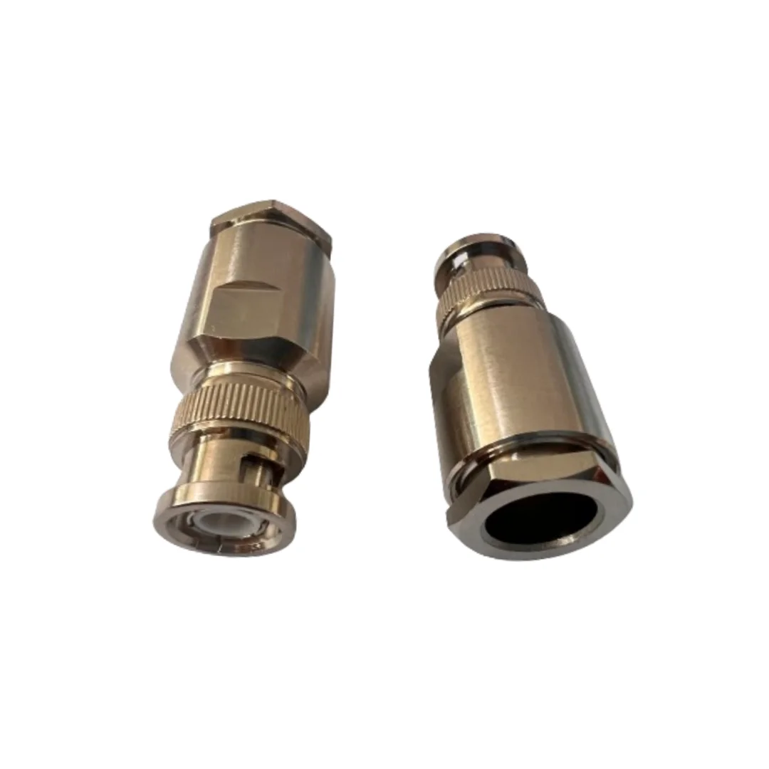 product top class bnc j7 coaxial connectors brass material male bnc connector-1
