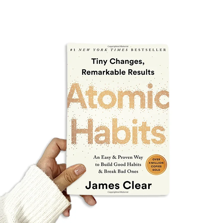 Custom Imprimerie Book Publishing Printing Atomic Habits Book By James ...