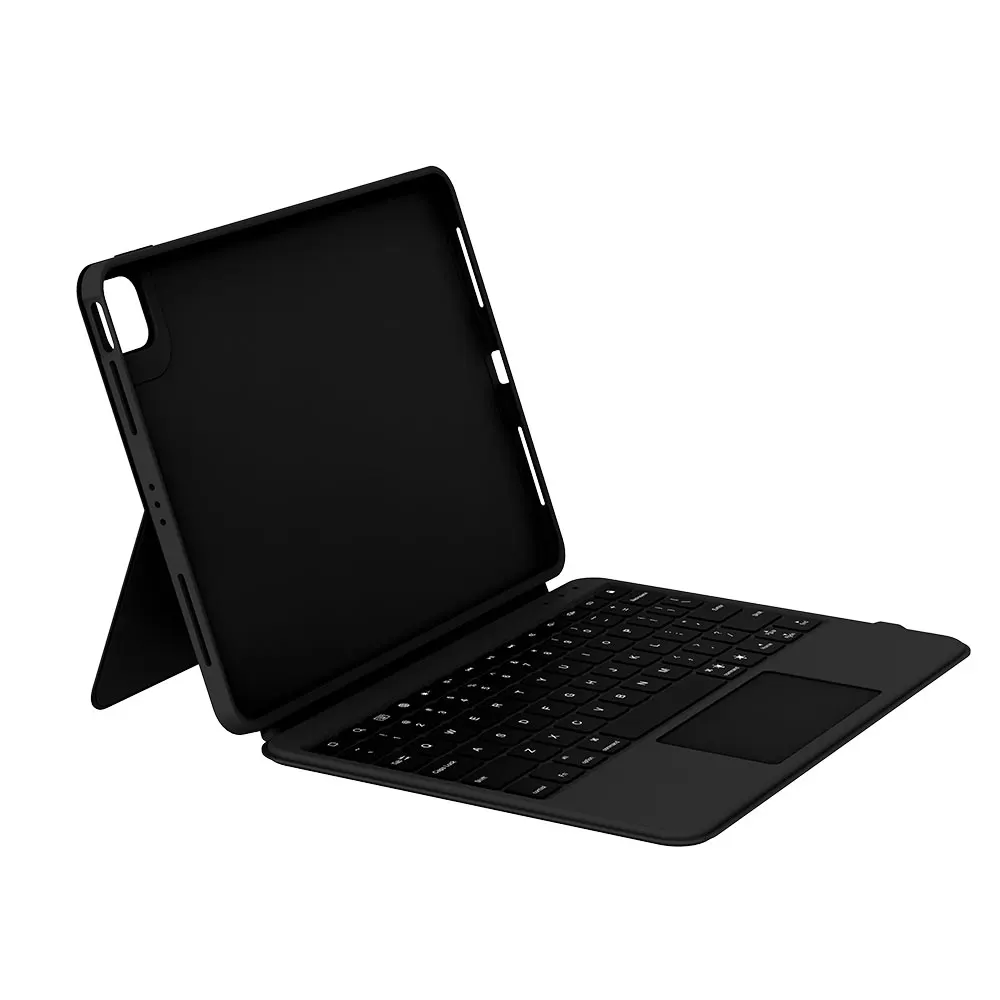 Fully adjustable portrait landscape stand Multi-Touch Panel Magnetic Keyboard case for ipad air 11 13 2024