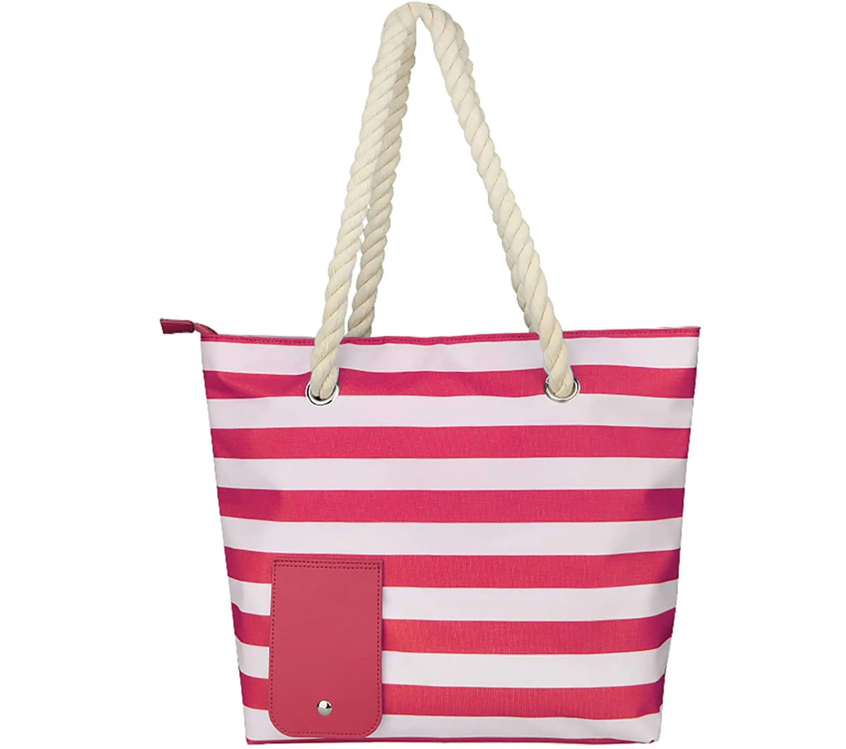 Beach Bag With Cooler - Personalized Insulated Beach Tote Bag with