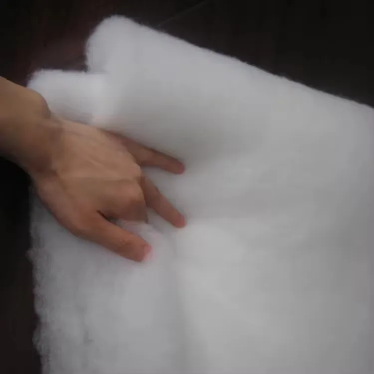 Wadding Dacron Polyester Nonwoven Wadding for Garment and Quilts Waddings Comfortable