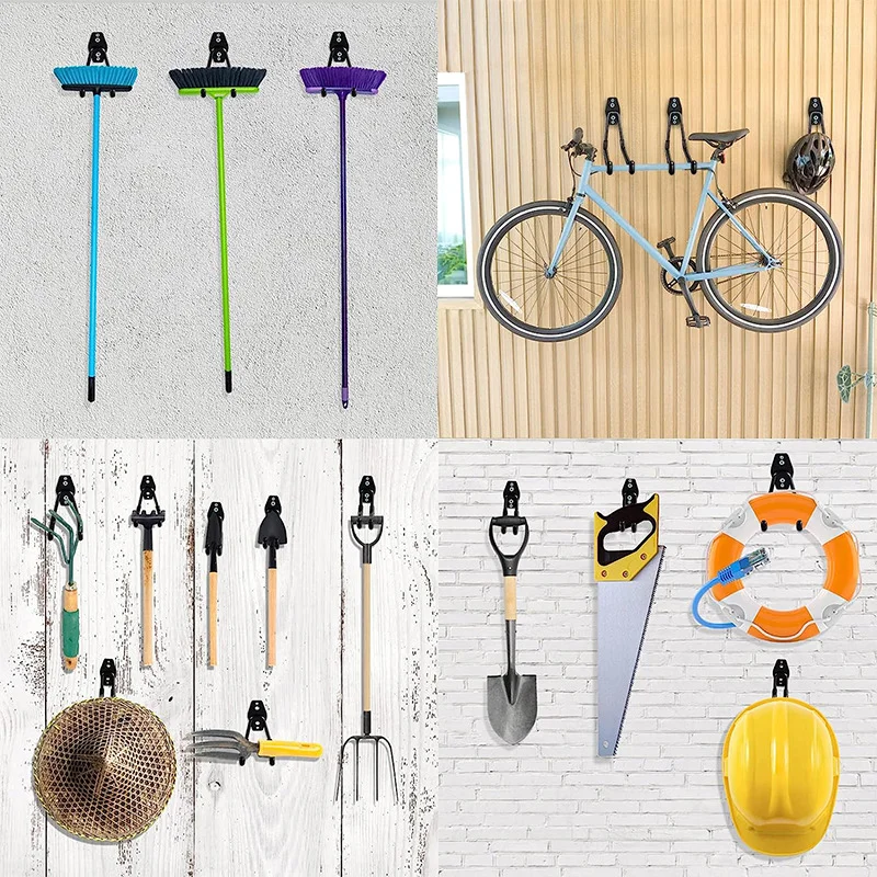 Garage Hooks Heavy Duty Storage Hooks Wall Mount Garage Hanger Bike DIY Hook