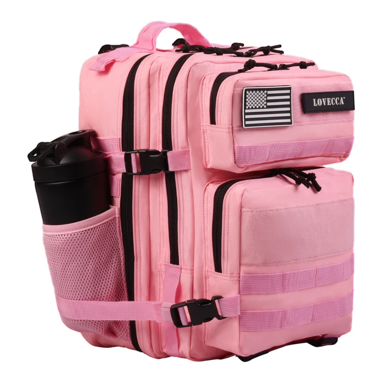 Custom Color Multifunction Gym Backpack 45l 25l Pink Fitness Tactical Backpack For Women Built