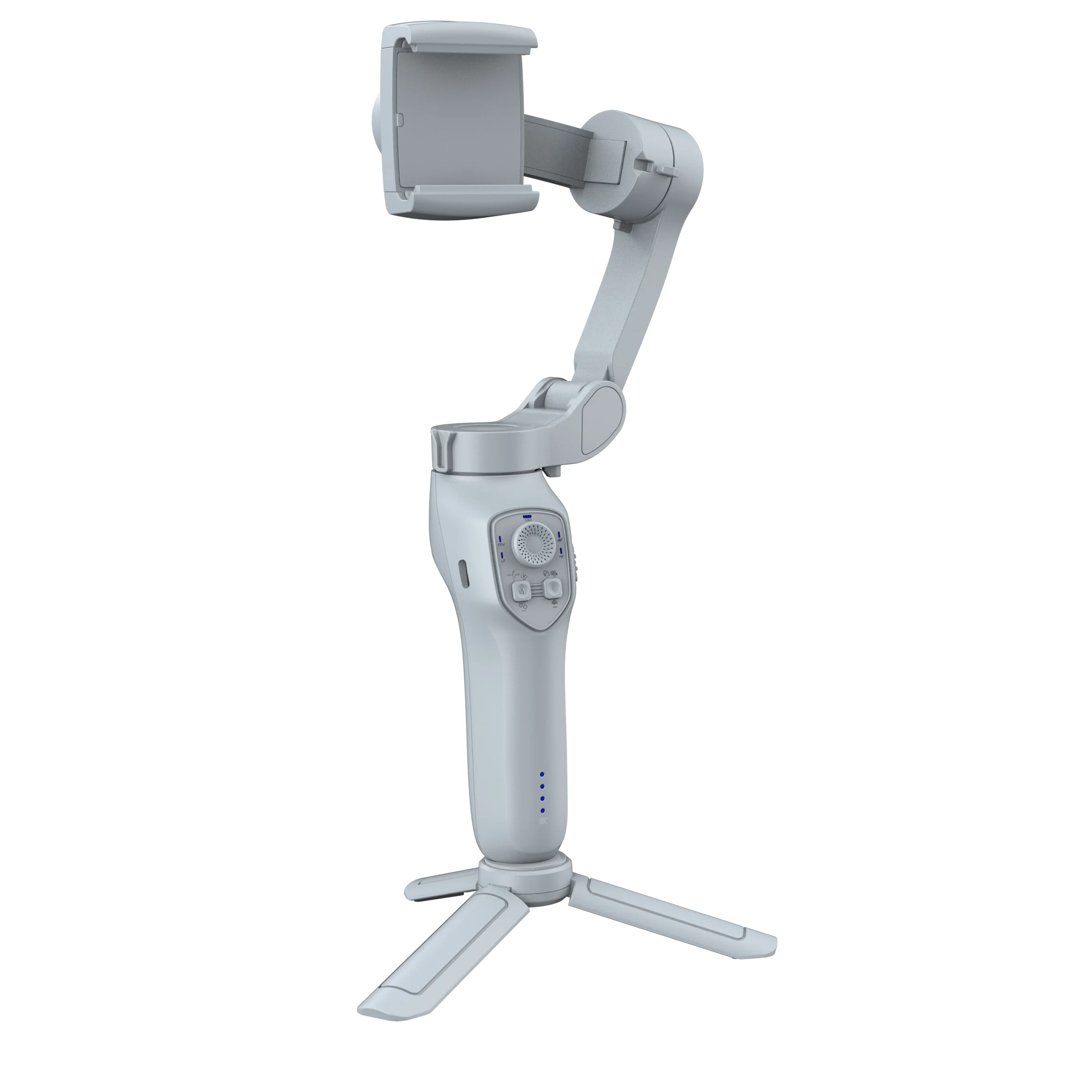 L7C 3 Axis Foldable Gimbal スマホジンバル L7C Pro 3-Axis AI Gimbal with Face Tracking RGB Magnetic