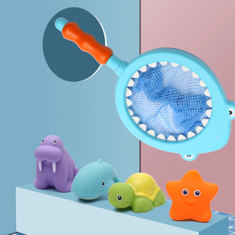 Силиконовая сетка для душа для ванной, игрушки для рыбалки