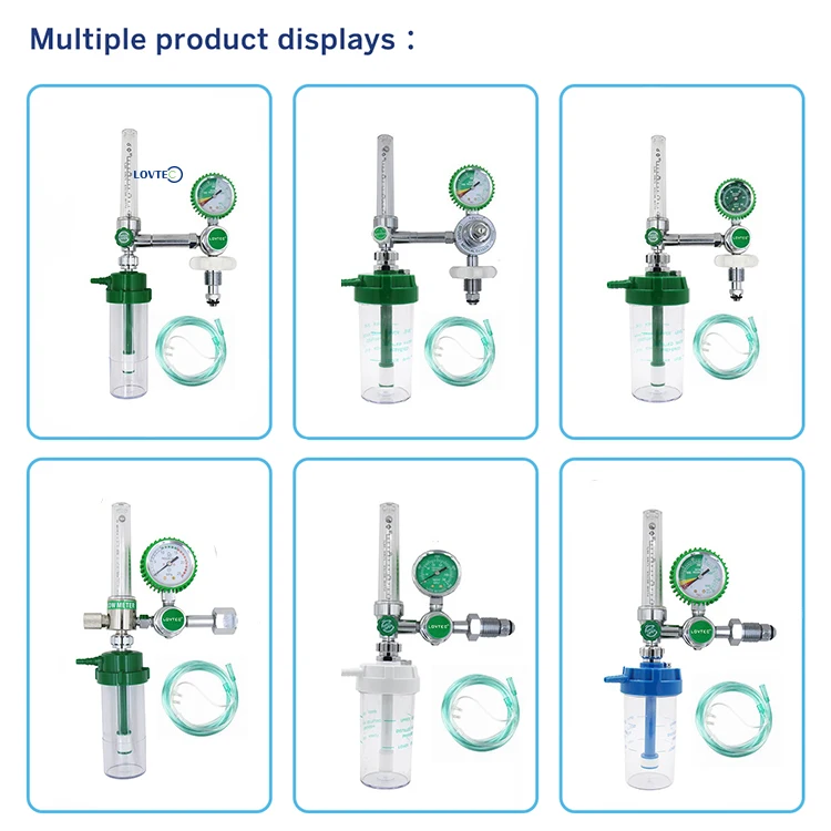 Airtech New Diaphragm Bull Nose Gas Regulator Oxygen Cylinder Regulator