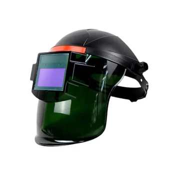 Automatic dimming welding protective face mask, argon arc welder, lightweight face protection, head mounted welding cap