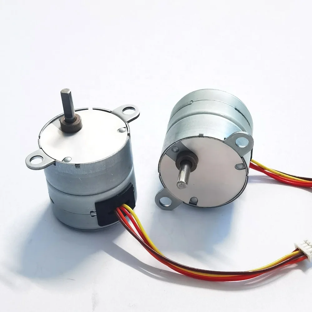 25mm 12 Volt High Torque Stepper Motor with Gearbox