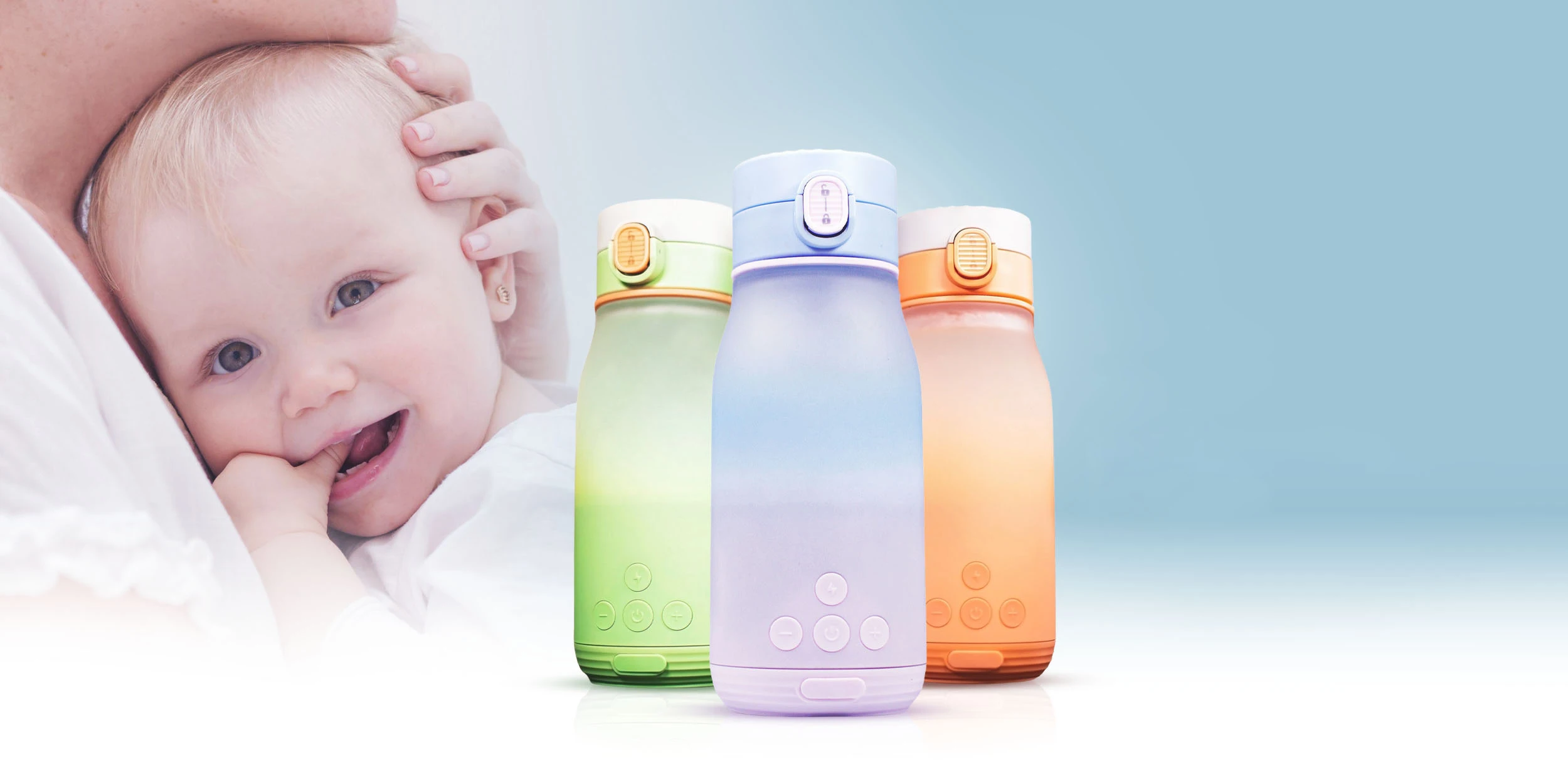 Portable Baby Milk Warmer Water Warmer For Baby Formula Electronic