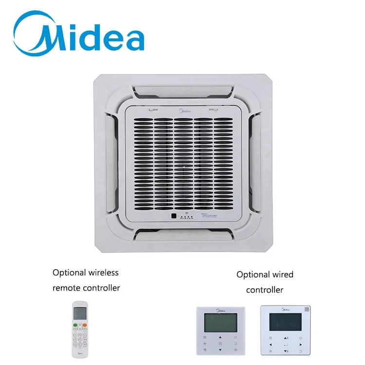 Midea R410A 4-Way Ceiling Cassette Mounted Split Type Cooling and Heating  Air Conditioner for DC Inverter Vrf Air Conditioning S