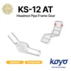 6°Pitch Headrest for pipe frame chair - KS-12AT