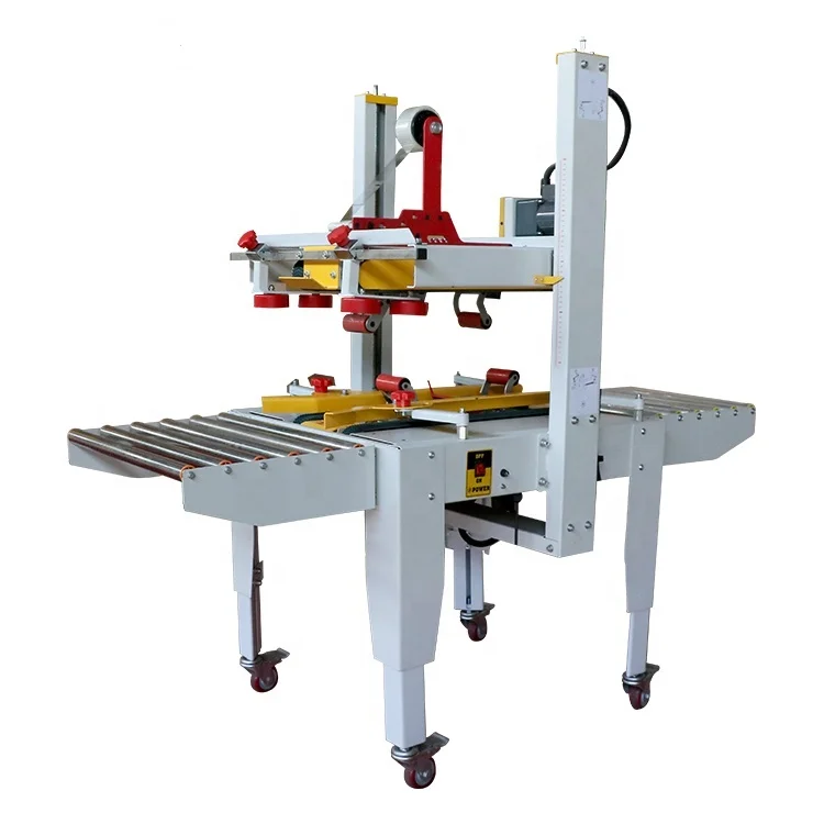Semi Automatic Tape Box Carton Case Sealer Sealing Machine