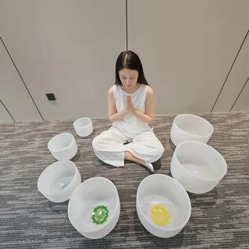 EAST  Outstanding Quartz Pulse Rotation Singing Bowl, a Quartz Crystal Bowl for Sound Healing and Health
