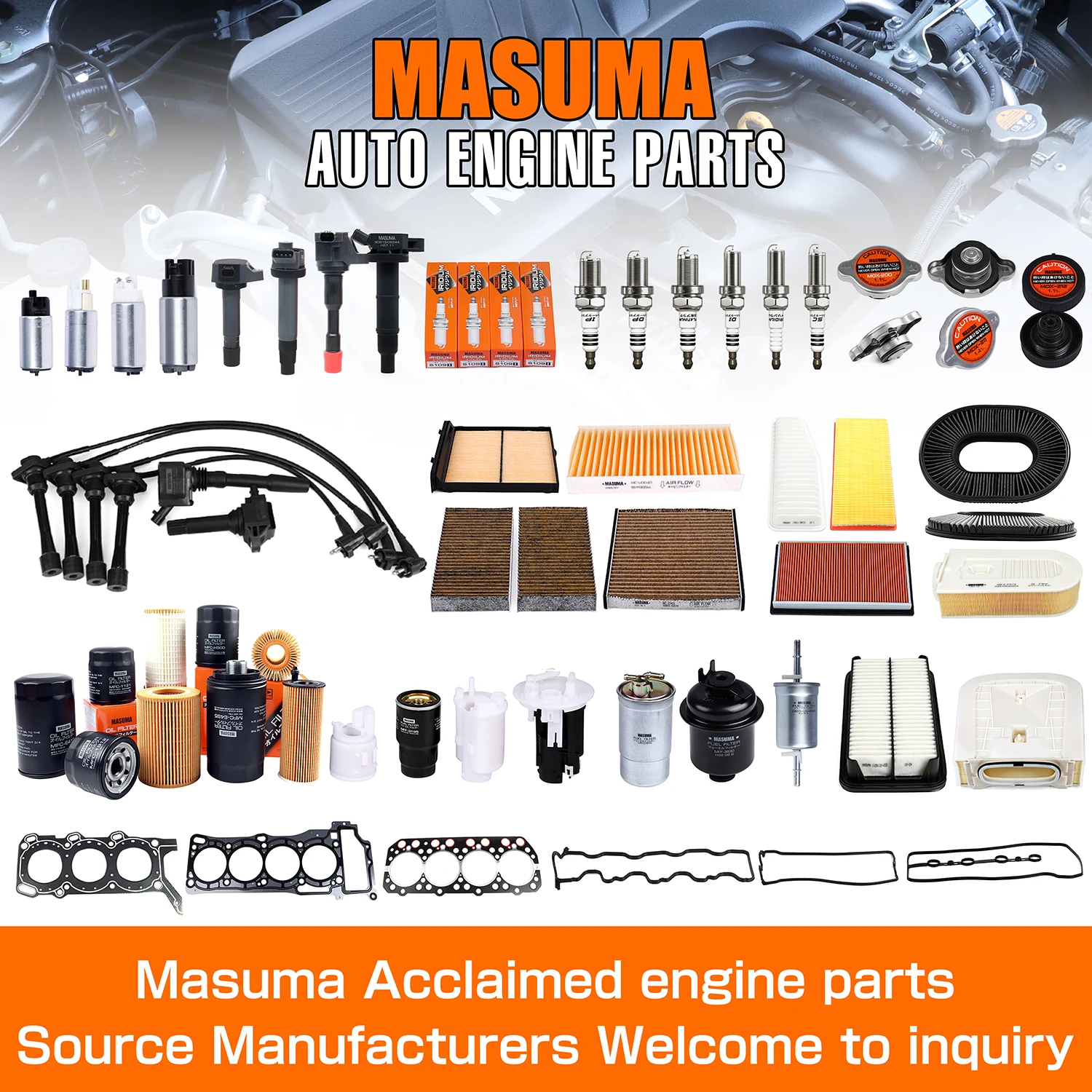 Mbc0114 Masuma Auto Part Repair Kit Disc Brake Seal Kit 4773104050