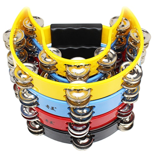 Fashion Gift For Baby Children Hand Bells Toys Musical Instrument Plastic Baby Rattle Children Music Gift