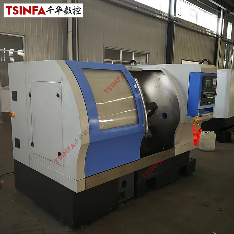 CNC Turning Lathe Machine High Speed TFA750MF Slant Bed Processing Rubber Sealing Rings Fanuc Program Control System Best Sell