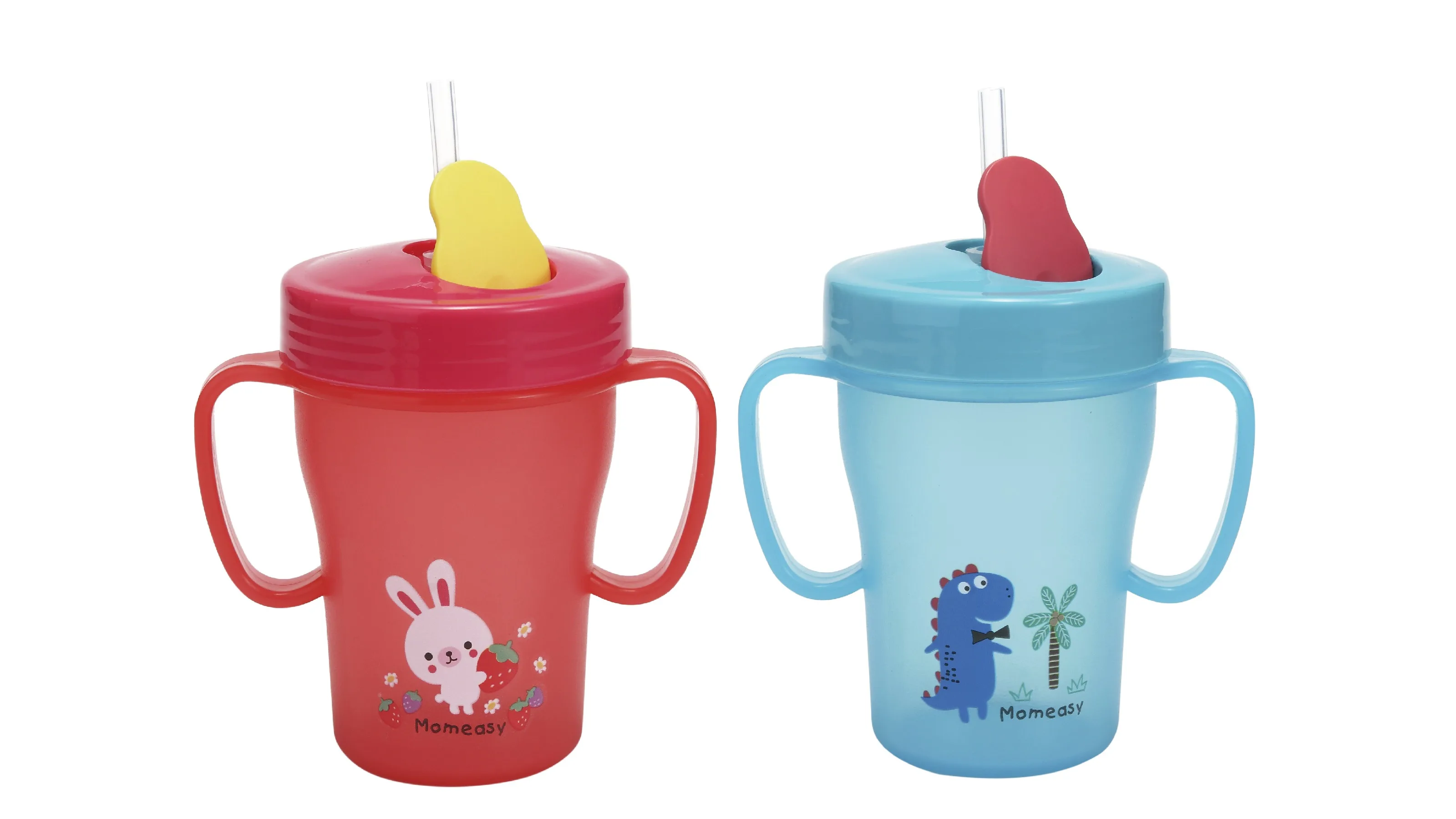 momeasy baby straw cup training cup water cup 210ml/7oz one
