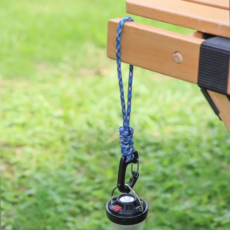 Key Lanyard Anti-loss Wrist Hook Outdoor Camping Multi-function Buckle Triangle Quick Hook