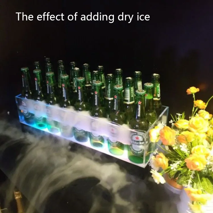 Mx Manufacturers Original Bar Led Ice Bucket Glowing In The Dark