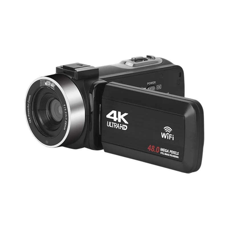 ビデオカメラ4KYouTubeカメラvlogカメラUltraHD Amazon | ビデオカメラ 4K録画 8000万画素 Vlogging カメラ 18倍