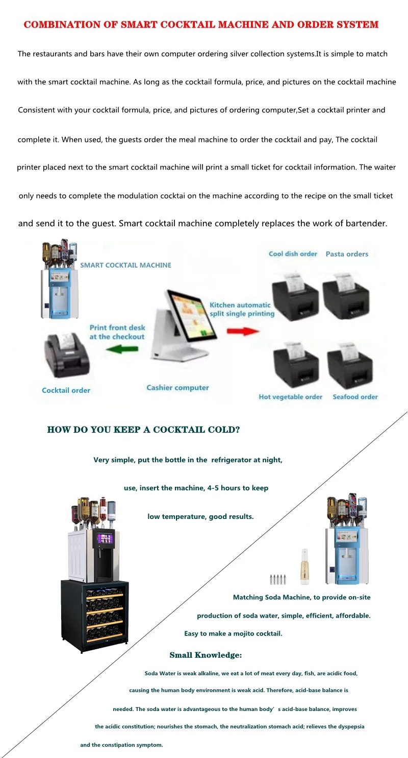 Cocktail Machine Commercial Bar Accesoriea Cocktail Shaker Bartender