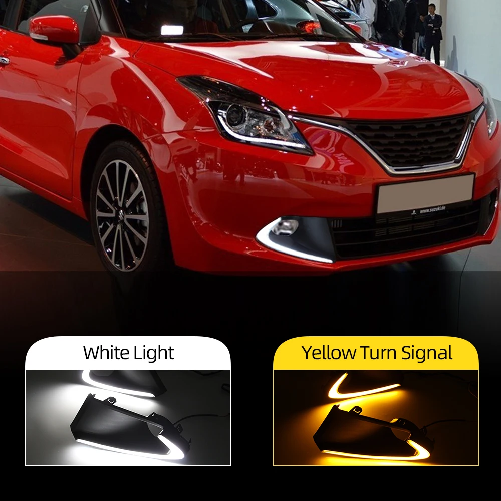 Suzuki Baleno 2016-2019 LED DRL Daytime Running Lights Fog Lamp