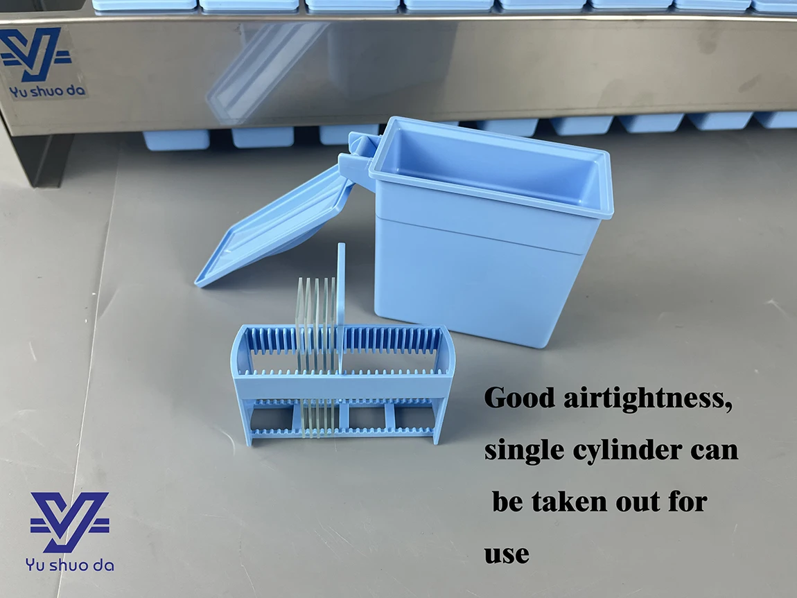 24 Pieces Pathology Staining Jar And Rack Buy 24 Pieces Microscope Slides Staining Rack And