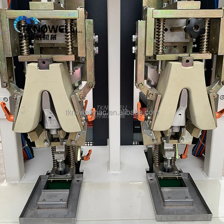 Two Hot and Two Cold Back Part Molding Shaping Machine Shoe Counter Heat and Cold Setting Machine