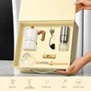 White 5-piece set, dual-valve version (with grinder)