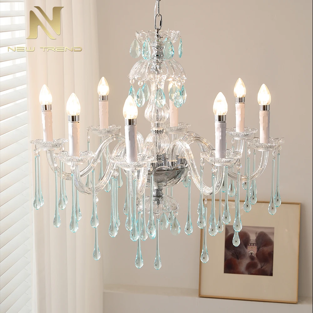 CPL-463 Modern Sculptural Murano Glass Chandelier – Artistic European Style Pendant Light for Villa Dining