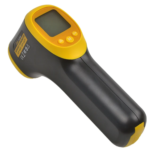 Non-contact digital laser infrared thermometer with LCD for industry and household