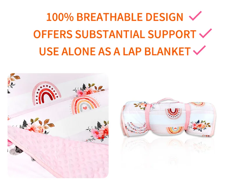 Cartoon Sleeping Bag Preschool Seersucker Nap Mat Extra Large Full