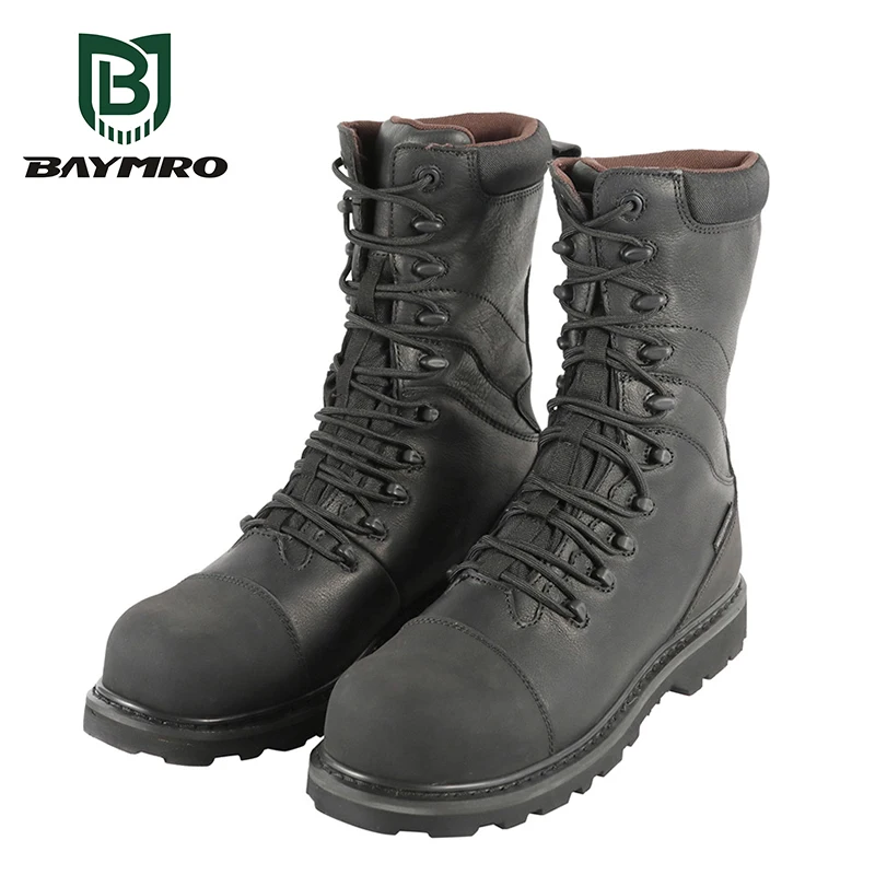 breathable black work boots