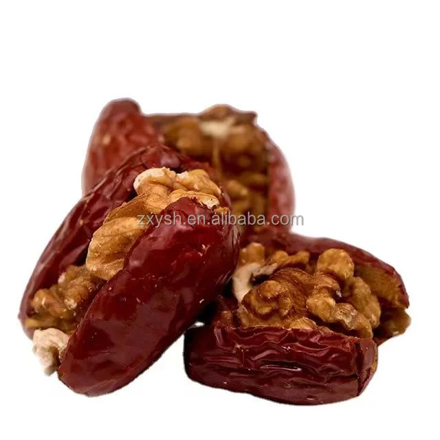 Factory Direct Organic Red Dates With Walnut Meat,Vegetarian,Portable