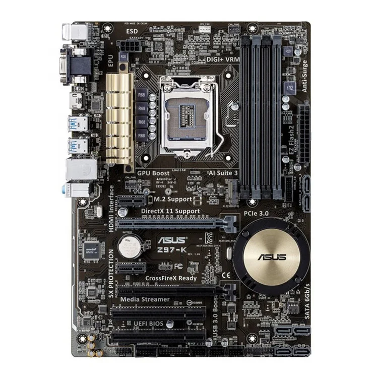 ASUS Z97PRO Corei7-4790K CFD DDR3メモリ32GB ASUS Z97-PRO GAMER Motherboard 1150 DDR3 Core i7 4790K i5