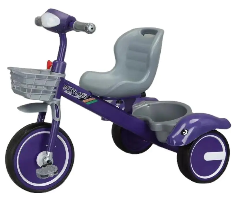 Purple Tricycle For Four Year Old New Fashion 1-4 Year Old Baby