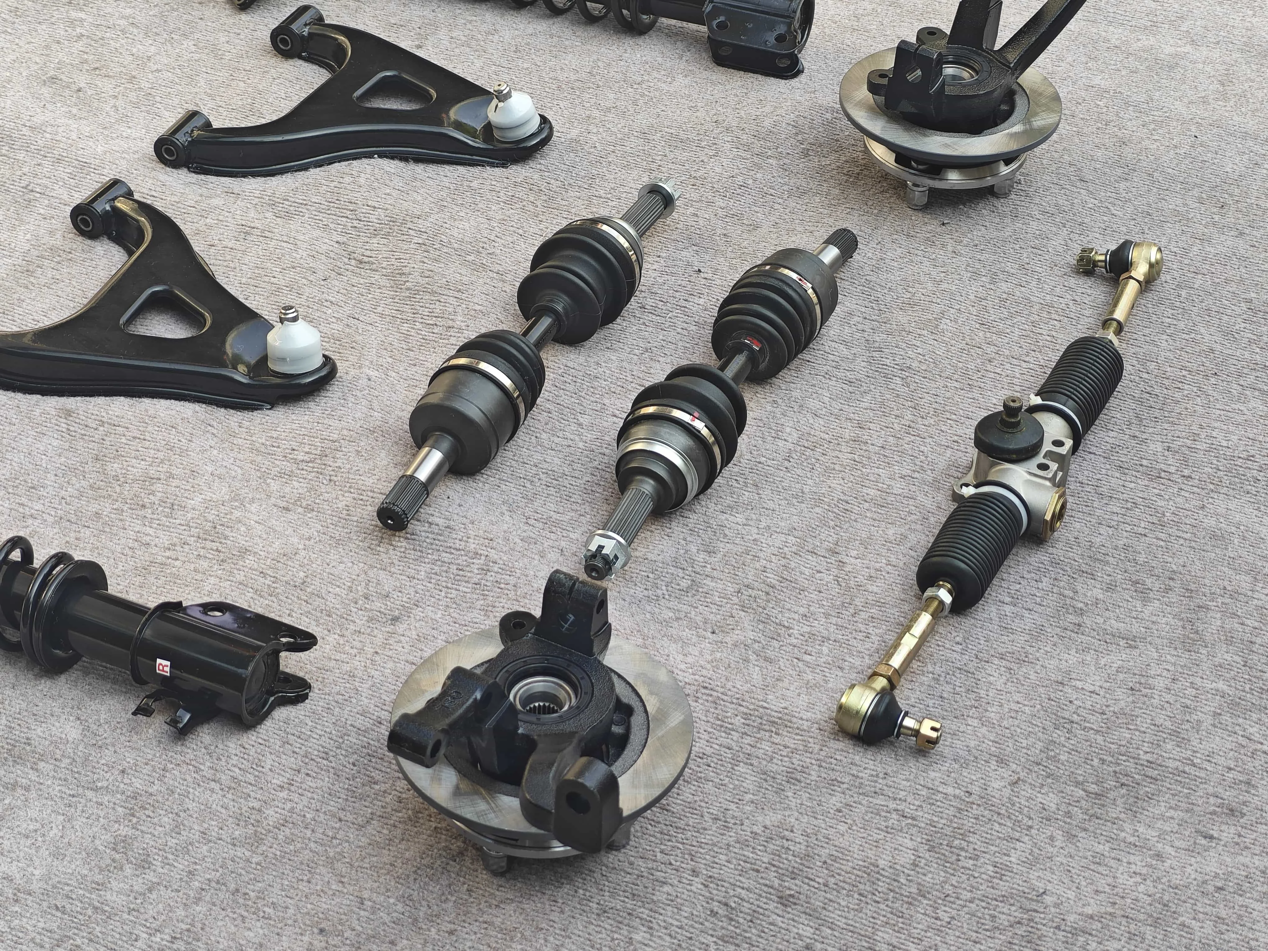 Small Independent Rear Differential Independent Suspension Rear and Front Axle Sets Kits Spare Parts for ...