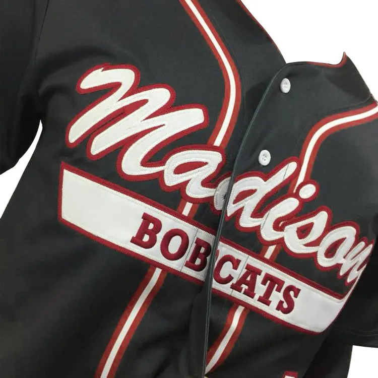 Source Youth mens strip custom baseball jersey custom sublimated embroidery  stitched baseball jersey on m.