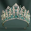 Kc gold white diamond-light green diamond