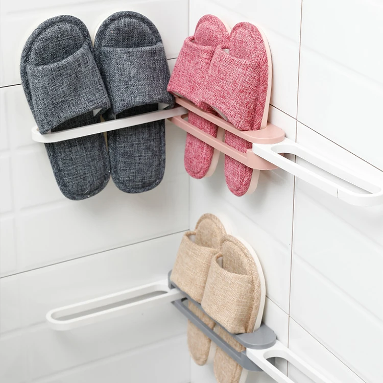 holder shoes hanger and bathroom towel organizer rack folding