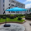 3m aluminum hand push banana umbrella without base