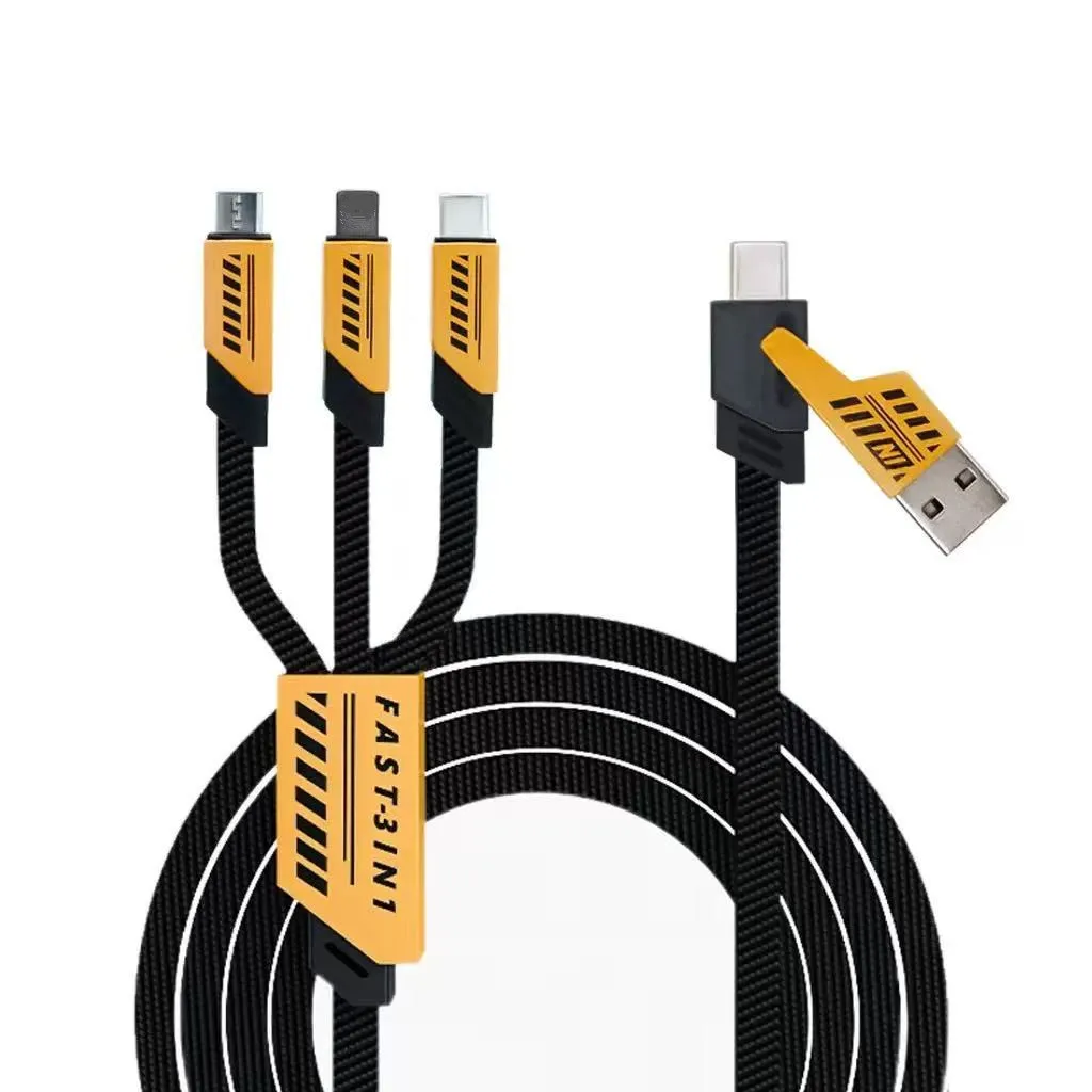 3IN2 1.2M Super Fast USB C Multi-Function Cable Suitable For Mobile Phone Charging_voghion.com