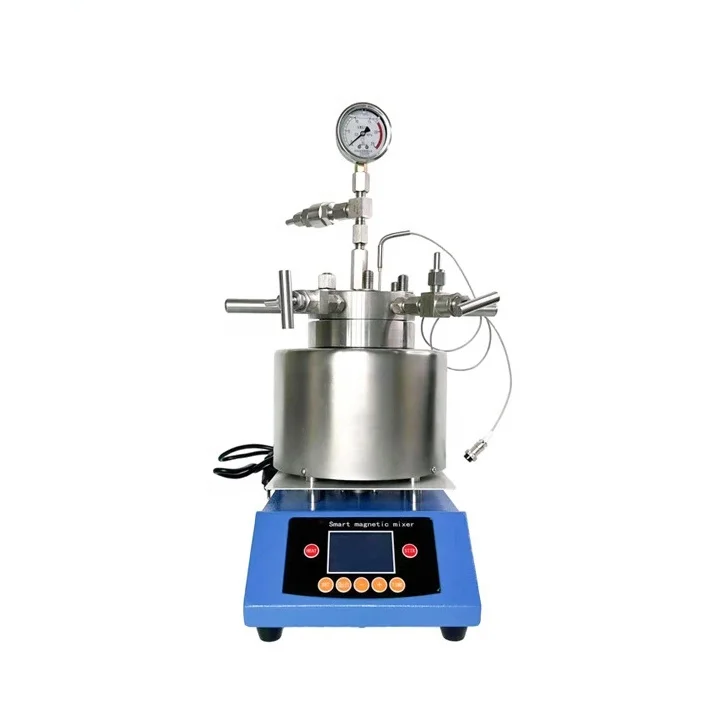 Easy Operation Reactor Micro Reactor Laboratorio 100 ml 500 ml 600ml Stainless Steel Ptfe Lined Stirred High Pressure Autoclave