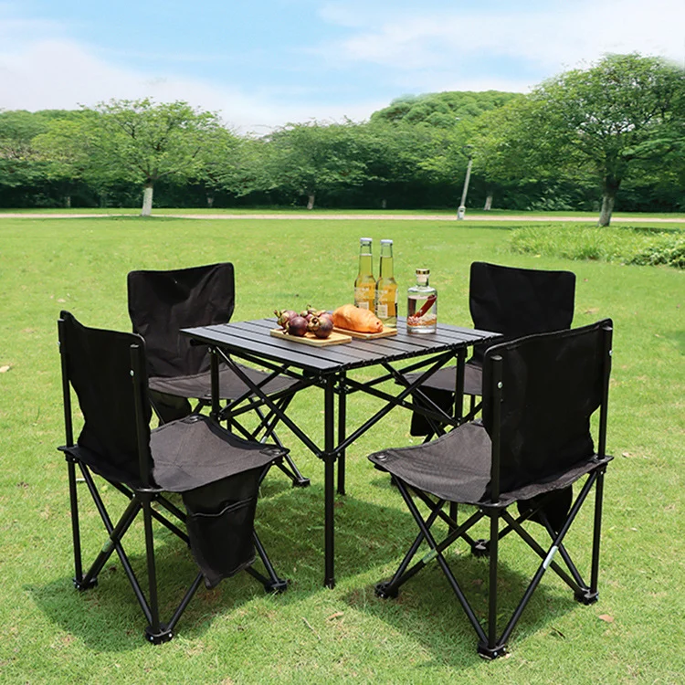 Factory Wholesale Outdoor Patio Garden Street Furniture Wooden  Picnic Table And Bench