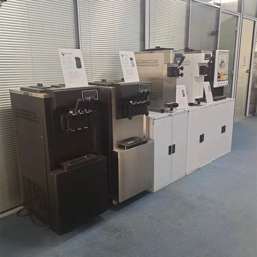 Commercial Ice Cream Machine Desktop Soft Ice Cream Makers Machine