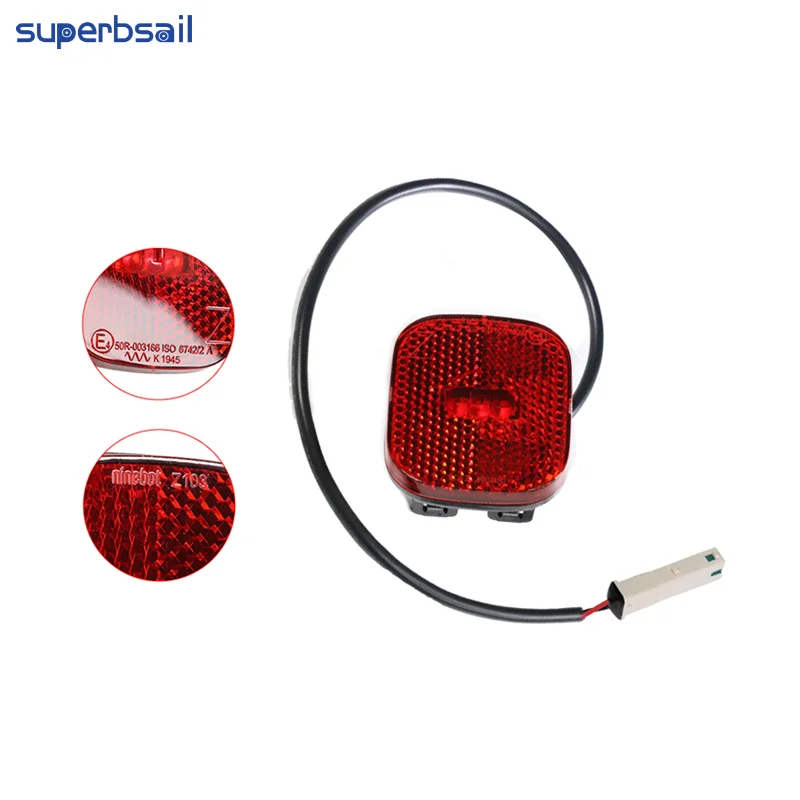 Superbsail Original Rear Taillight for Ninebot Max G2 Electric Scooter Brake Light Waterproof Rear Fender Light Safety Stoplight supplier